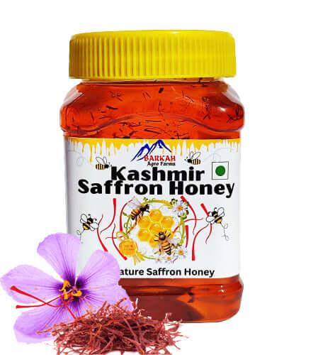 Kashmiri Saffron Honey – Buy Kesar Honey Online – Honey with Kesar