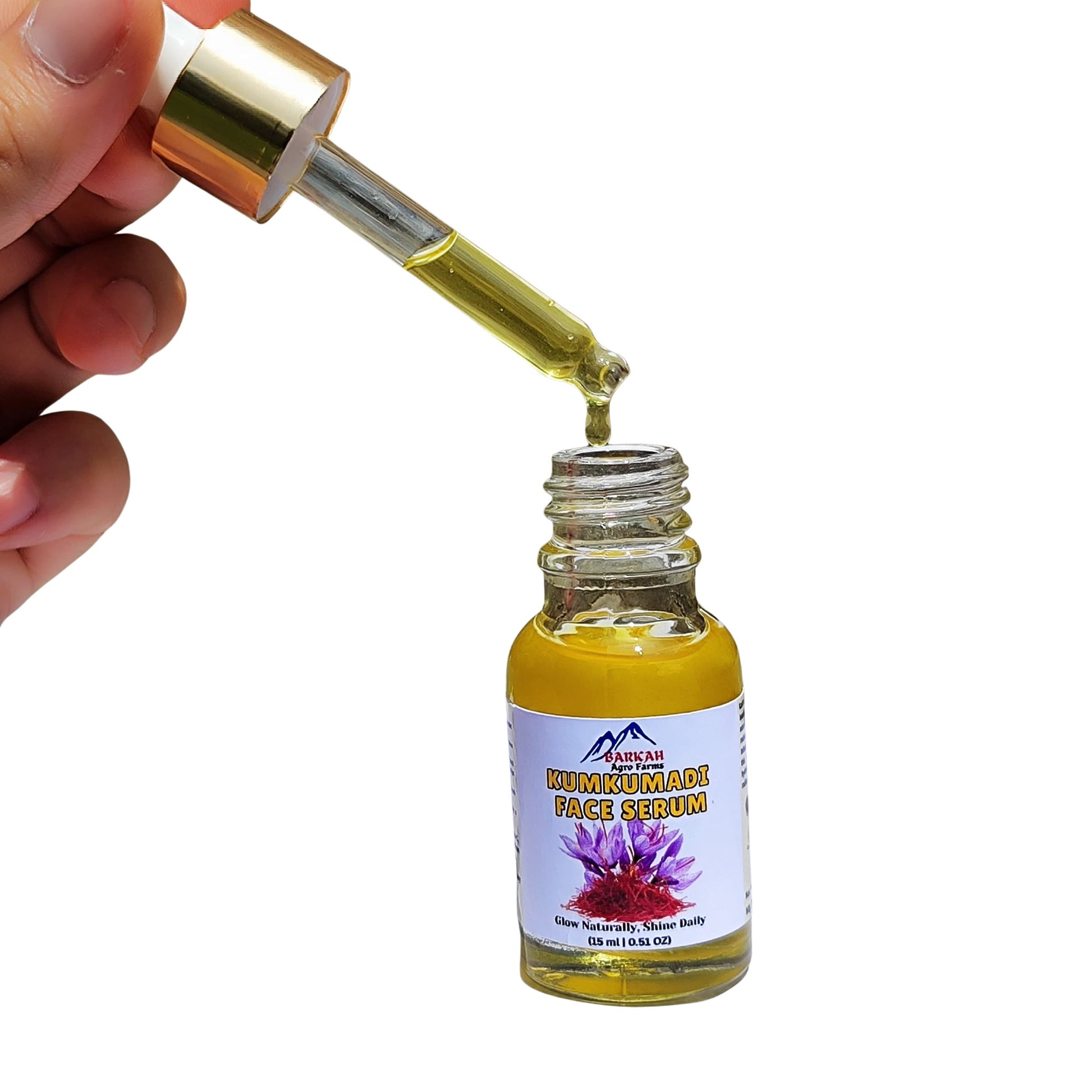 buy kashmiri saffron face serum online