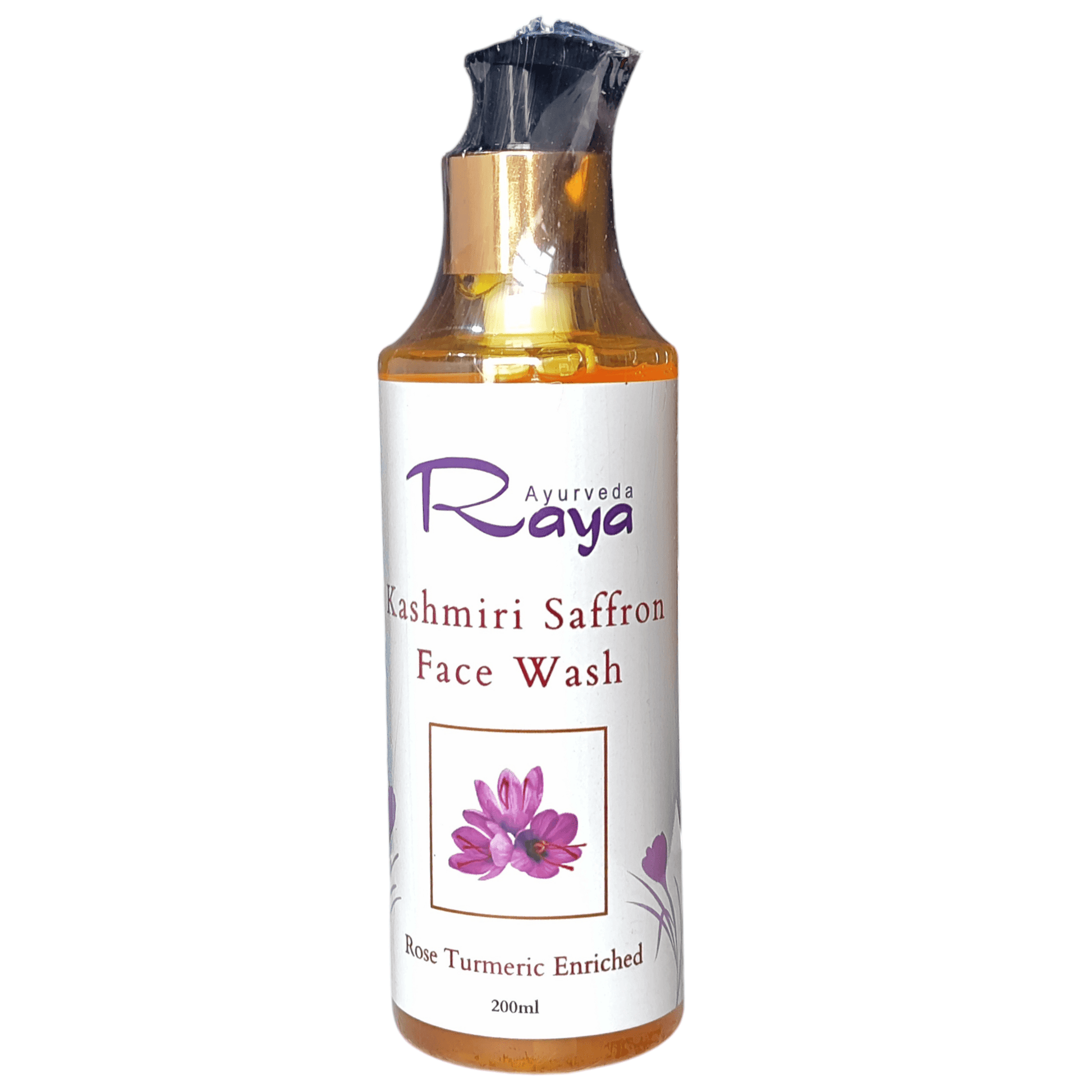 raya saffron face wash