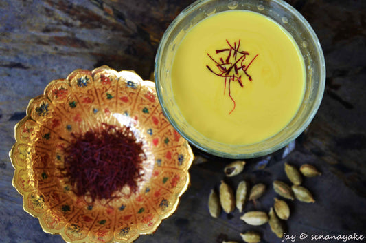 How to make Kashmiri Saffron Milk?