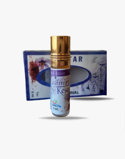 Kashmiri Kesar saffron attar perfume bottle