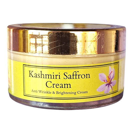 Kashmiri Saffron Face Cream – Saffron Anti Wrinkle And Brightening Cream - Buy Kesar Cream Online