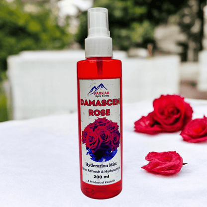 Pure Kashmiri rose water bottle for skin care
