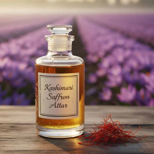 long lasting kashmiri saffron attar
