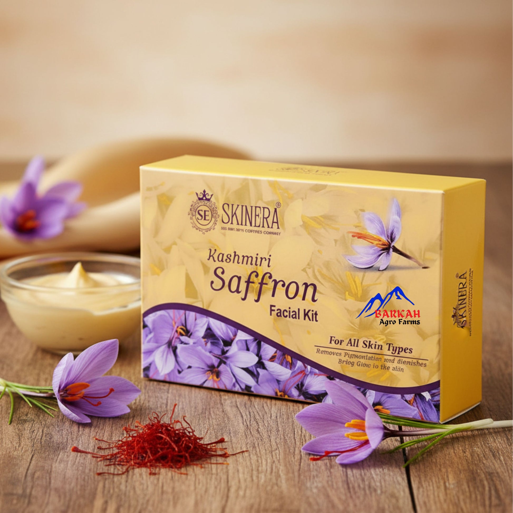 saffron facial kit online