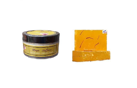 Saffron Face Cream and Kashmiri Saffron Soap